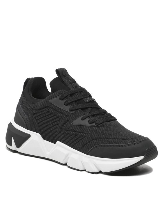 Calvin Klein Calvin Klein Αθλητικά Low Top Lace Up Knit HM0HM00647 Μαύρο