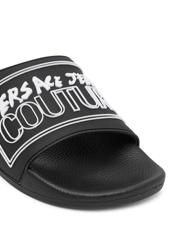 Versace Jeans Couture Versace Jeans Couture Klapki 79YA3SQ3 ZSC22 899 Czarny