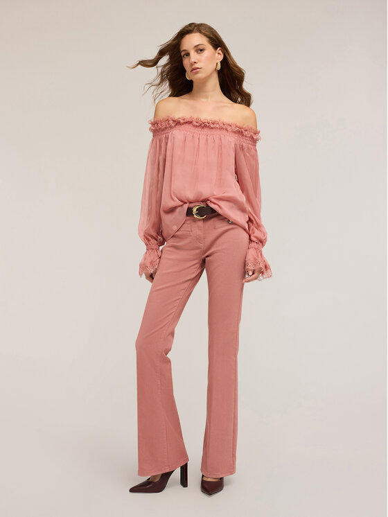 Motivi Motivi Blusa 2793W000734N006 Rosa Boxy Fit