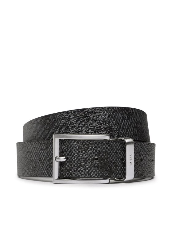 Guess Vīriešu josta Vezzola Belts BM7543 LEA35 Pelēks