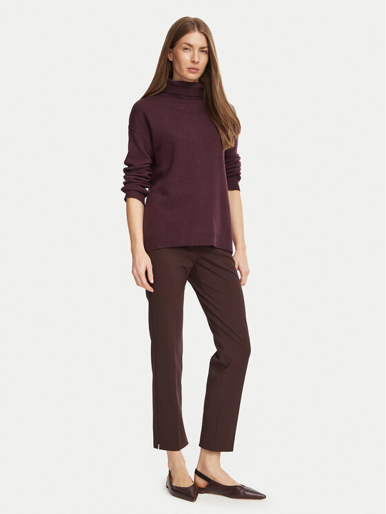 Marella Marella Пуловер 2625366262200 Бордо Regular Fit