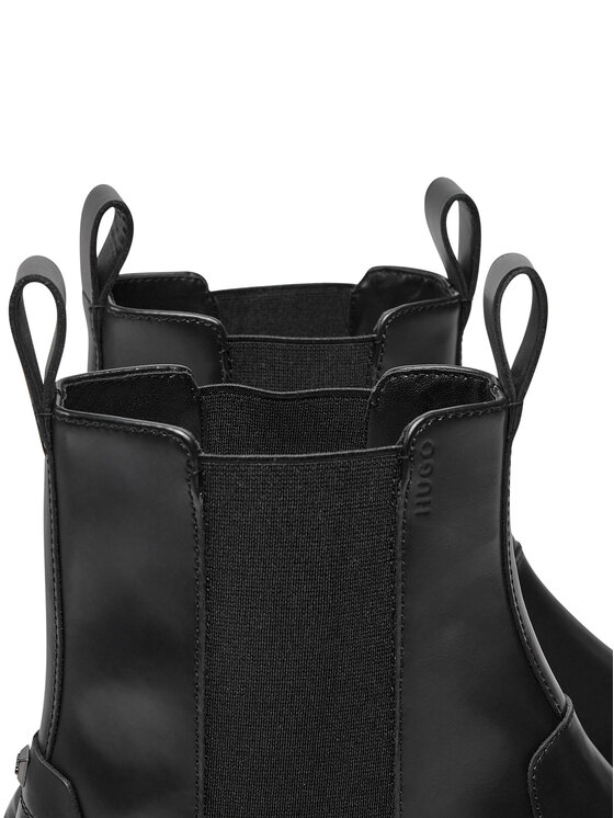 HUGO Hugo Klassische Stiefeletten Rikky Cheb BO 50522983 Schwarz