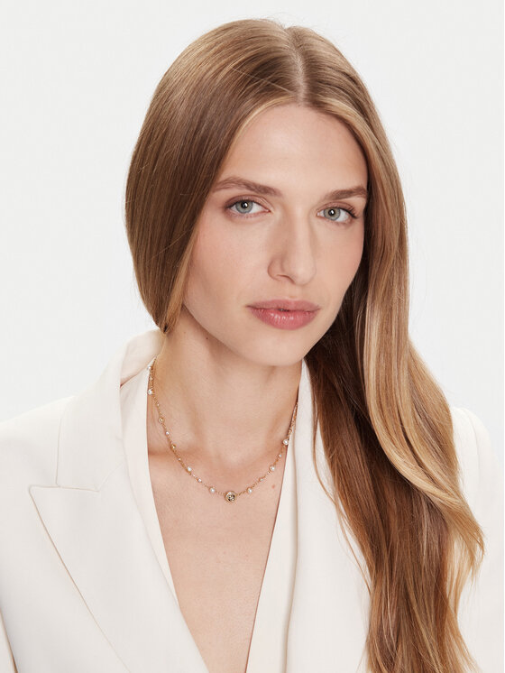 Guess Guess Náhrdelník JUBN05 554JW Zlatá