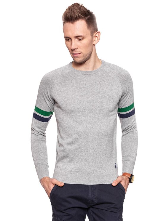 Wrangler Wrangler Maglione RAGLAN KNIT Blu Regular Fit
