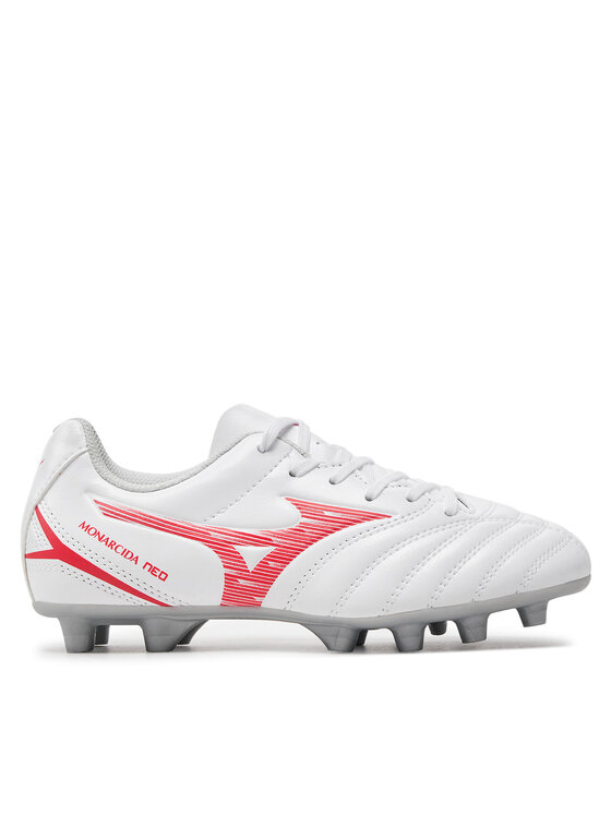Mizuno Mizuno Взуття для футболу Monarcida Neo Iii Select Jr Md P1GB2425 Білий