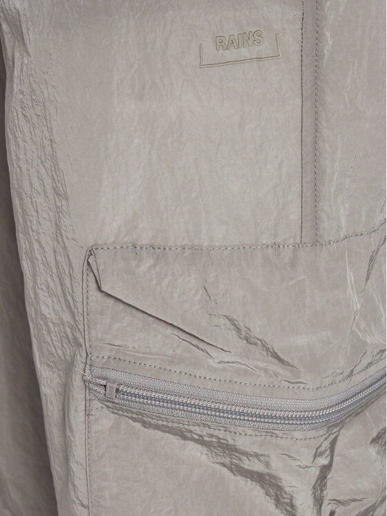 Rains Rains Spodnie materiałowe Kano Pants Regular 19200 Szary Regular Fit