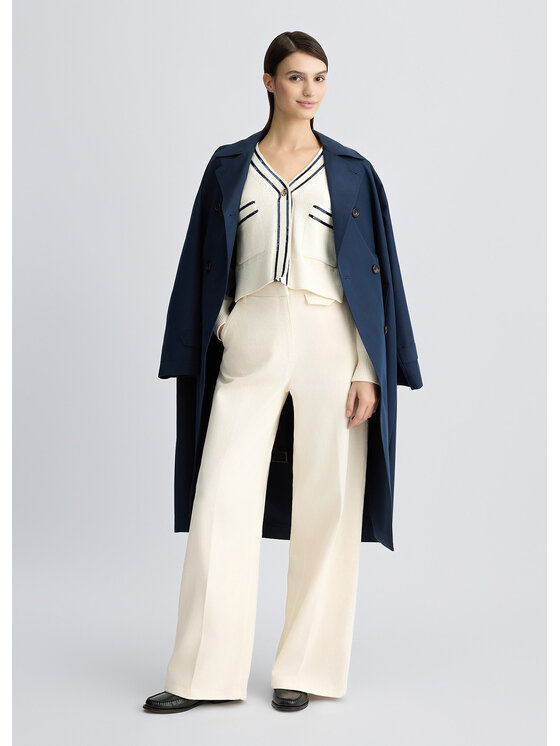 Liu Jo Liu Jo Cardigan CA5110MS016M9090 Bianco Regular Fit