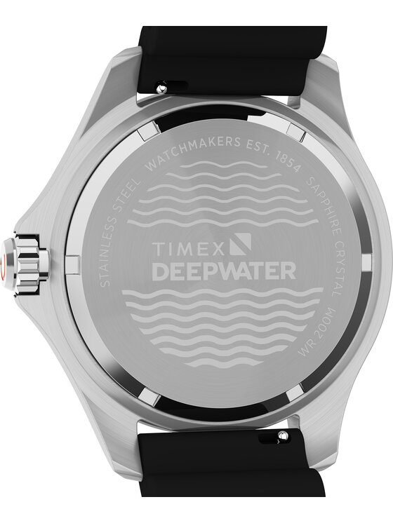 Timex Timex Zegarek TW2W81600 Czarny