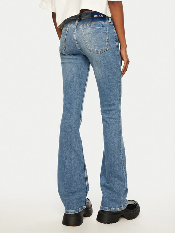 HUGO HUGO Blugi Getti 50531823 Albastru Slim Fit