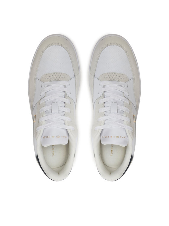 Tommy Hilfiger Tommy Hilfiger Sneakersy Essent Basket FW0FW08615 Biały