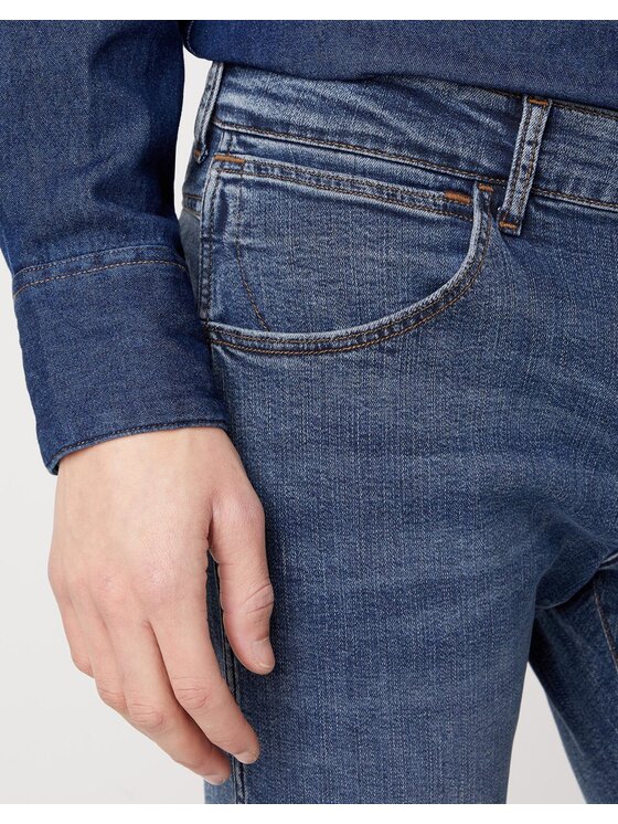 Wrangler Wrangler Jeans BRYSON Blu Skinny Fit