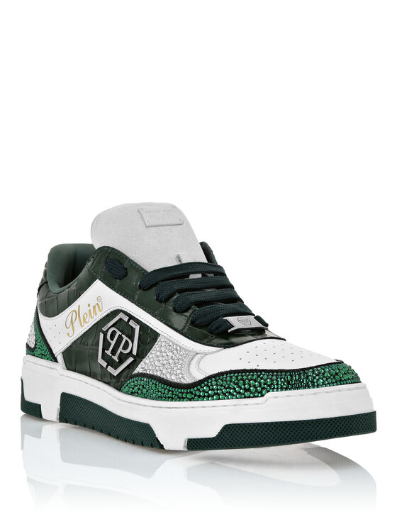 PHILIPP PLEIN PHILIPP PLEIN Sneakersy 27449 Zielony