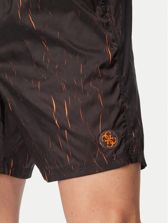 Guess Guess Pantaloncini da bagno F6GT18 WN352 Nero Regular Fit