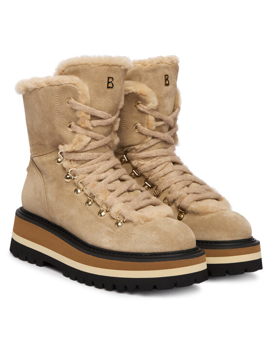 Bogner Bogner Šnurovacia obuv Saas Fee 1 B 22544163 Béžová