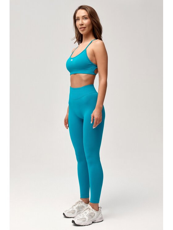 ROUGH RADICAL ROUGH RADICAL Leggings SEAMLESS GLOW LONG Turchese Slim Fit