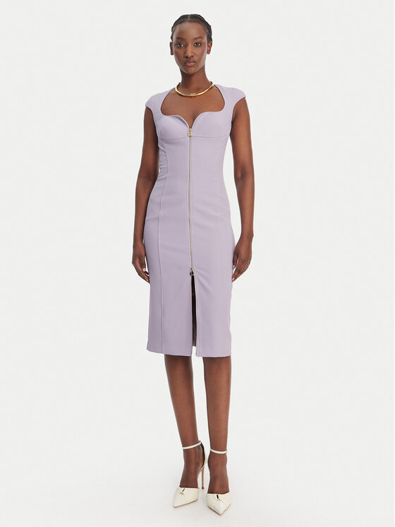 Elisabetta Franchi Elisabetta Franchi Cocktail obleka AB-900-61E2-V430 Vijolična Regular Fit