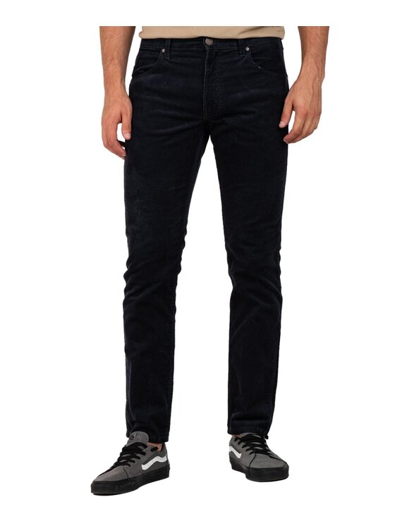 Wrangler Wrangler Pantaloni di tessuto W15QLM866 Blu scuro Regular Fit