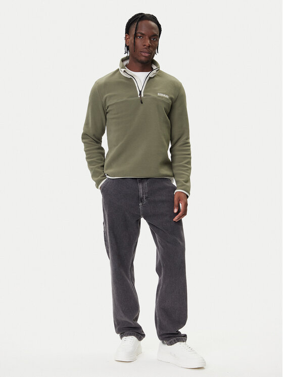 Napapijri Napapijri Flis T-Dergana NP0A88UZ Zelena Regular Fit