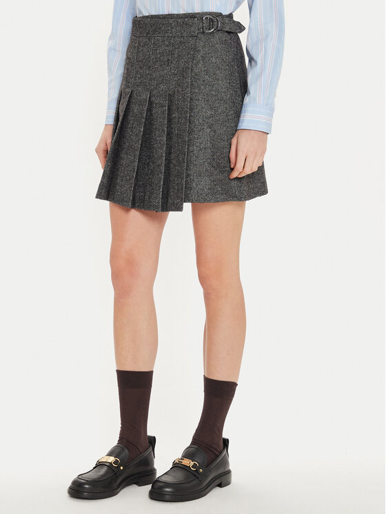 MAX&Co. MAX&Co. Minigonna 2426106054200 Grigio Regular Fit