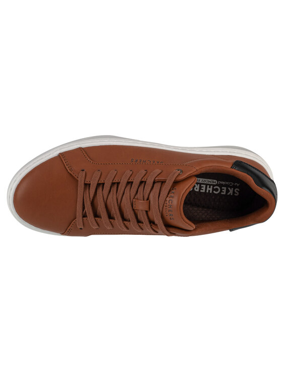 Skechers Skechers Sneakersy Skechers Court Break - Suit Sneaker Brązowy