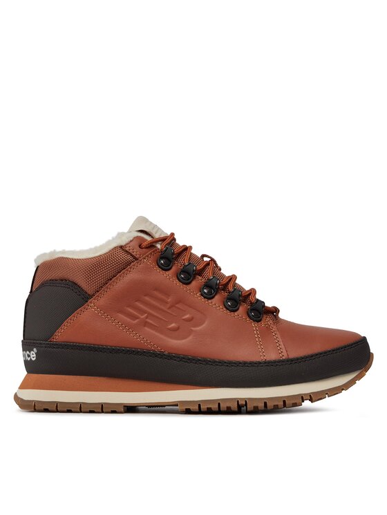 New Balance Šnurovacia obuv Classics H754LFT Hnedá