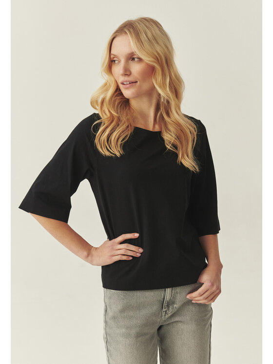 TATUUM Tatuum Bluzka KERO Czarny Loose Fit