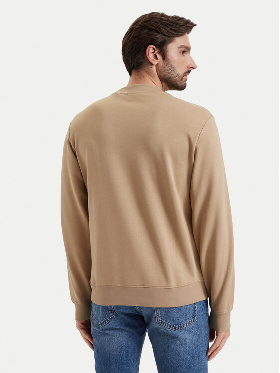 HUGO HUGO Суитшърт Nedos 50572298 Бежов Regular Fit