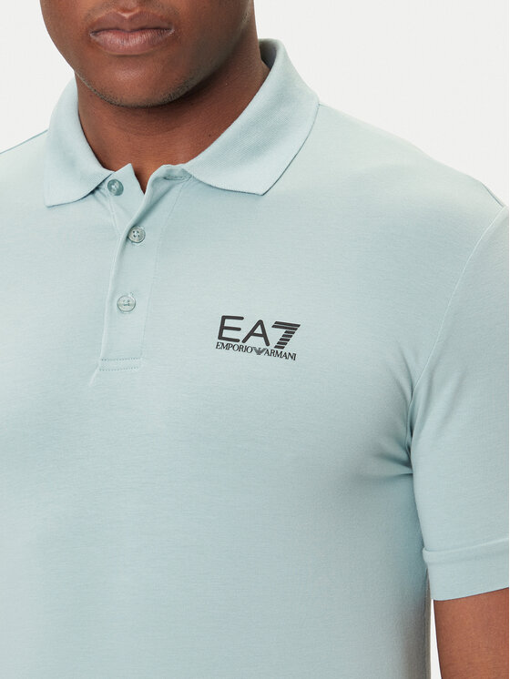 EA7 Emporio Armani EA7 Emporio Armani Polokošile 8NPF14 PJVQZ U9066 Modrá Regular Fit