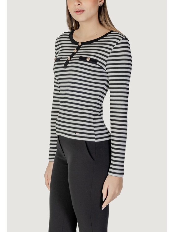 Morgan De Toi Morgan De Toi T-shirt 251-TSCOOP Bianco Shirt Fit