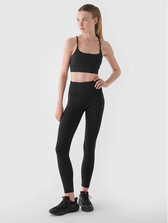 4F 4F Reggiseno sportivo 4FWAW24USBAF138-22S Nero