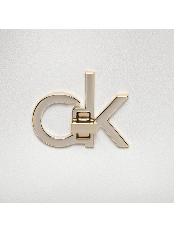 Borsetta Shopper W/Laptop Pouch K60K607880 Bianco