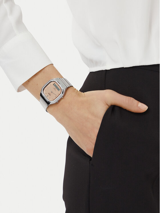Casio Casio Ρολόι Vintage AQ-240E-4AEF Ασημί