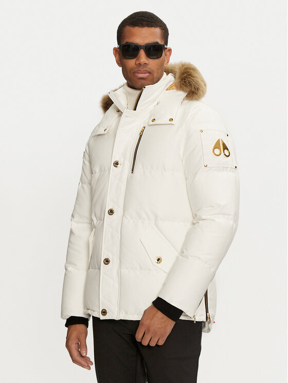 Moose Knuckles Giubbotto piumino Gold 3Q Jacket Sharling M32MJ128GS Beige Regular Fit Modivo