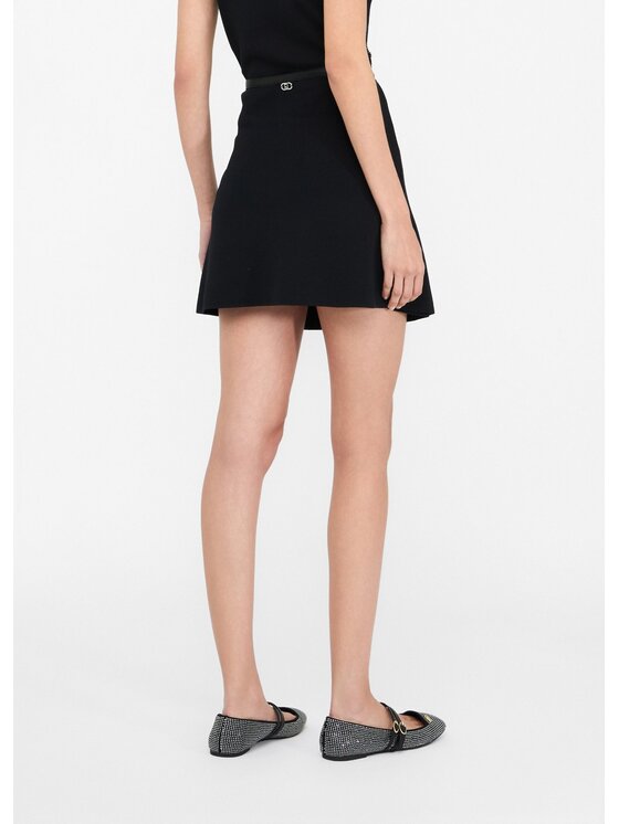 Liu Jo Liu Jo Minigonna MF5043MS55N22222 Nero Regular Fit