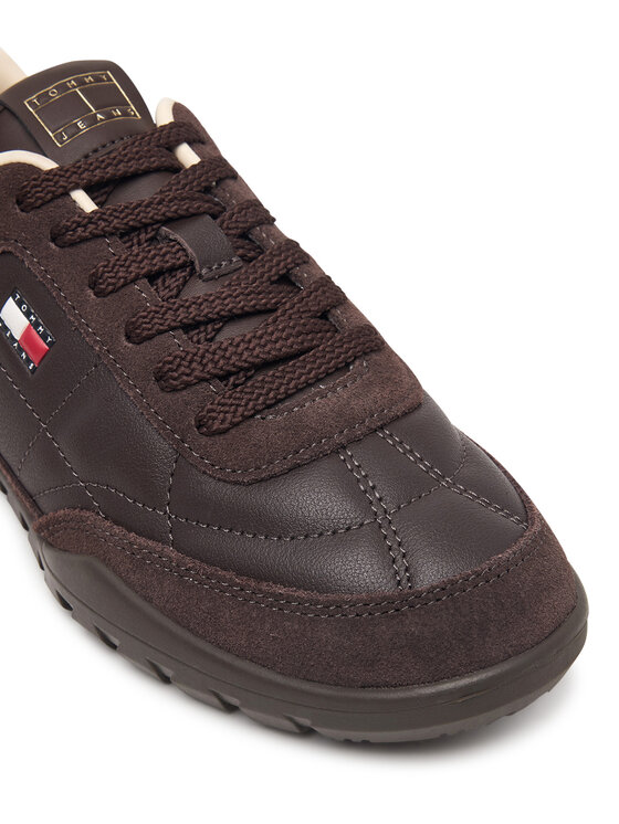 Tommy Jeans Tommy Jeans Sneakers Tj Low Leather Runner EN0EN03084 Braun
