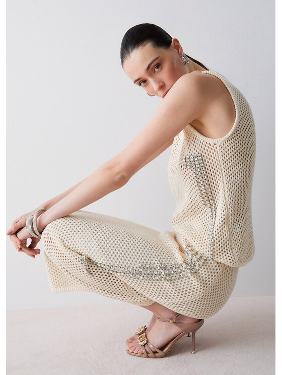 Liu Jo Liu Jo Gonna maxi CA6233MS042P9572 Bianco Regular Fit