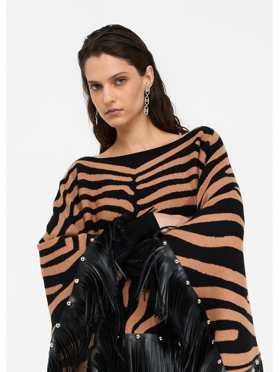 Liu Jo Liu Jo Poncho 2F5053M030009Z83 Beige Regular Fit