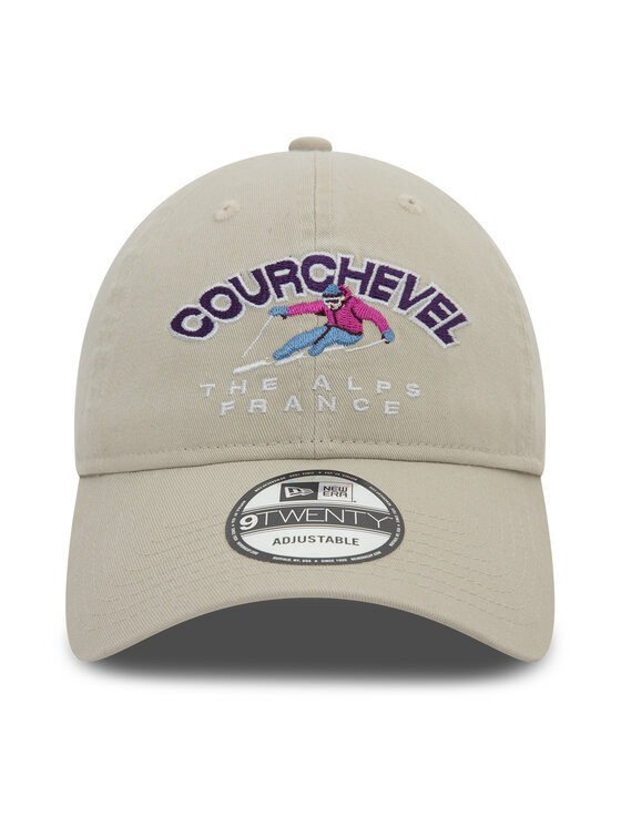 New Era New Era Καπέλο Jockey Washed Courchevel Ski 9TWENTY 60580869 Μπεζ