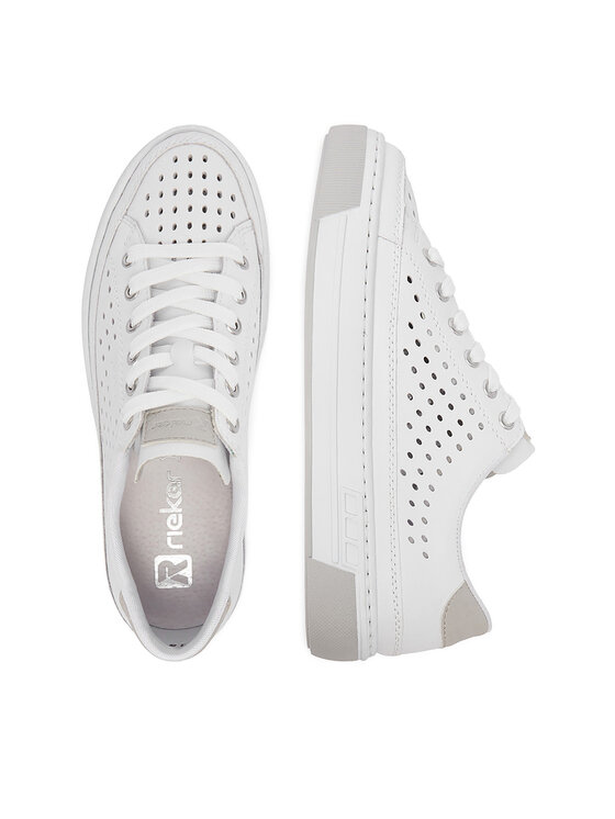Rieker Rieker Sneakers CEO-L8849-80 Alb