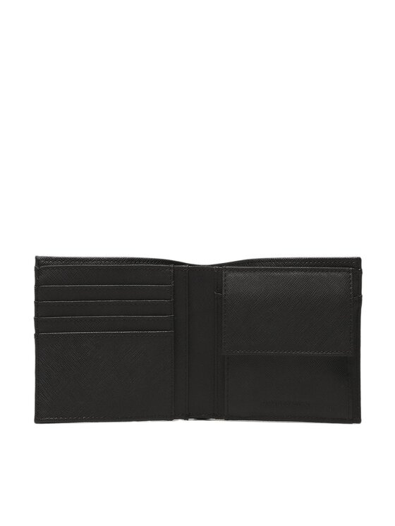 Emporio Armani Emporio Armani Suur meeste rahakott Y4R165 Y138E 81072 Must