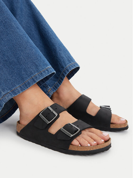 Birkenstock Birkenstock Iešļūcenes Arizona Bs 0552113 Melns