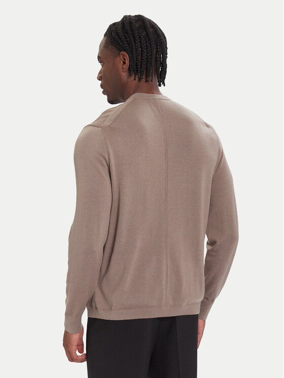 Calvin Klein Calvin Klein Kampsun LV04LB305G Beež Regular Fit