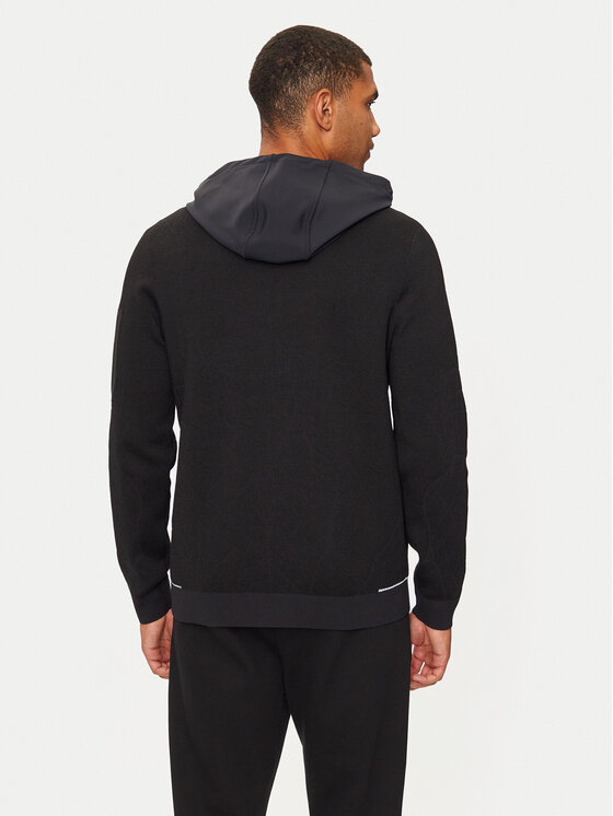 BOSS Boss Sveter Mightor 50523166 Čierna Regular Fit