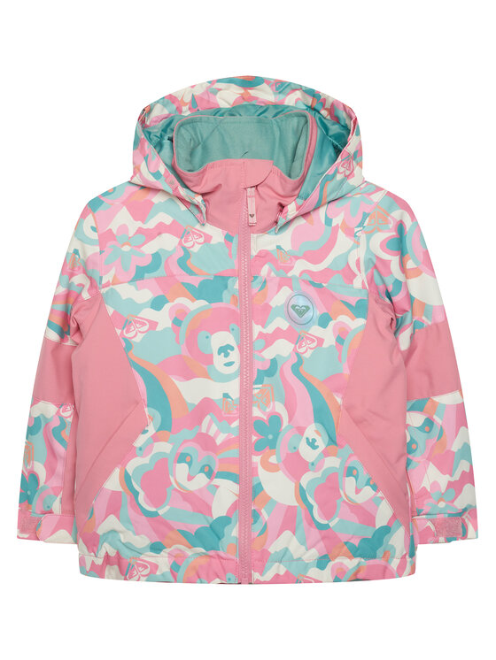 Roxy Roxy Skijaška jakna Snowy Tale ERLTJ03025 Ružičasta Regular Fit