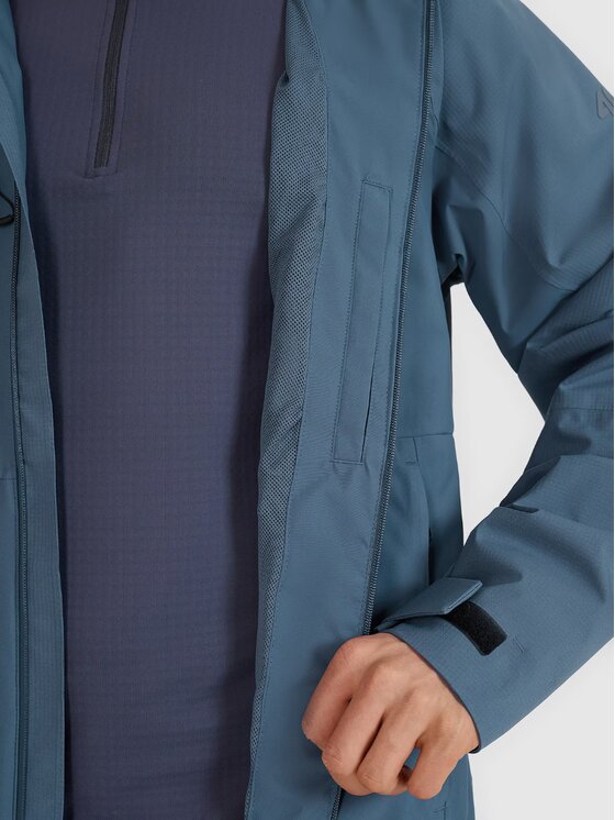4F 4F Kurtka outdoor 4FWSS25TTJAM711-32S Niebieski Regular Fit