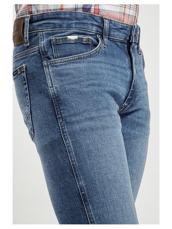 Cross Jeans Cross Jeans Jeansy C 132-073 Niebieski Straight Leg