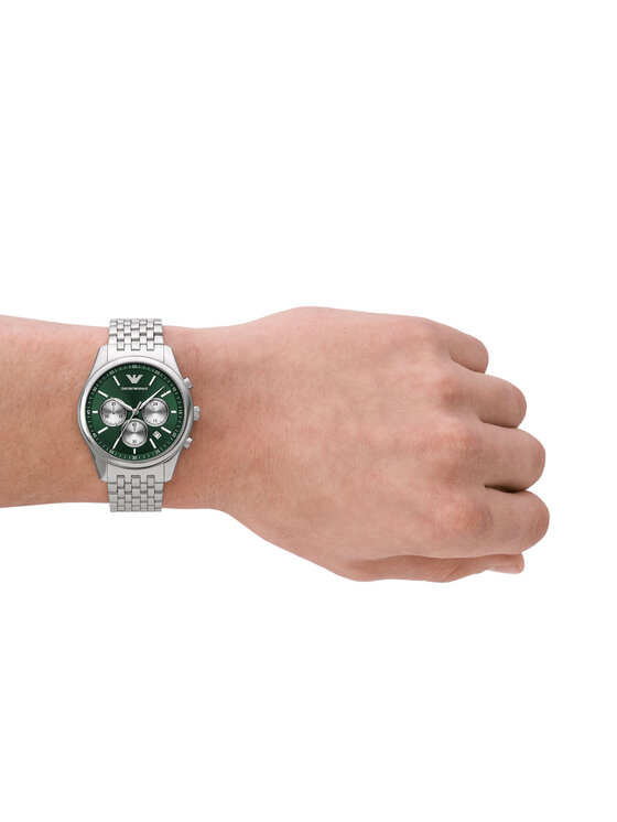 Emporio Armani Emporio Armani Orologio Antonio Chronograph AR11581 Argento