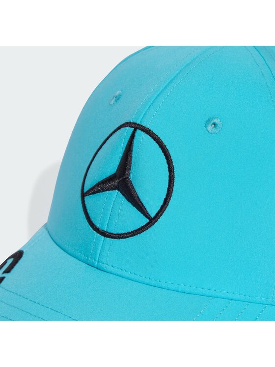adidas adidas Czapka z daszkiem - AMG Petronas Formula One Team George Russell Niebieski jasny