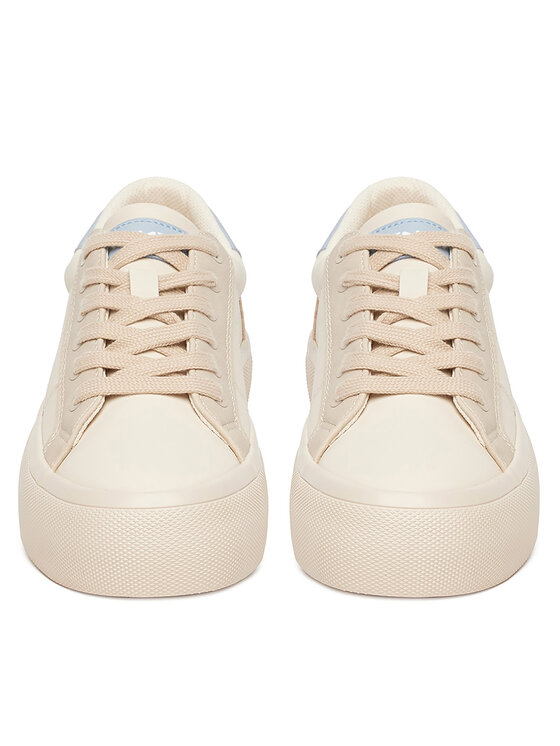 JENNY JENNY Sneakersy V13-037 Beżowy