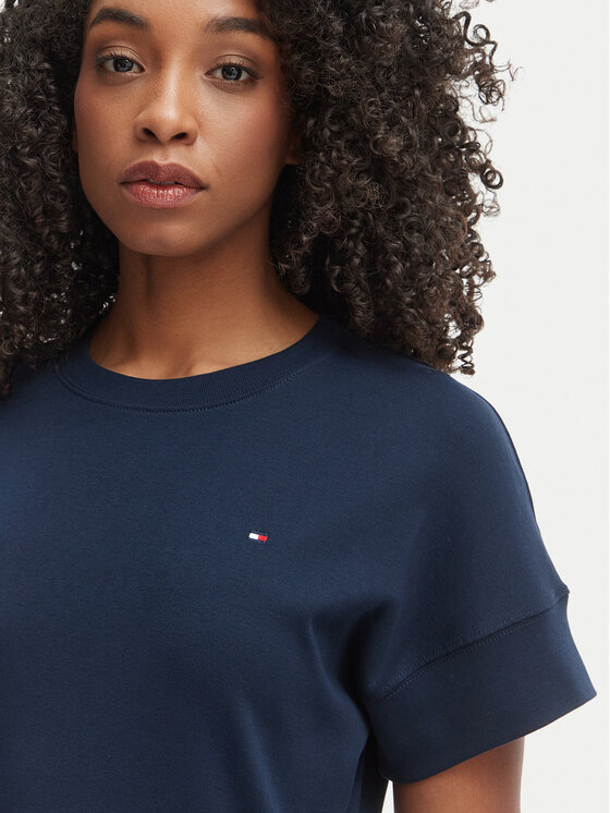 Tommy Hilfiger Tommy Hilfiger Kasdieninė suknelė WW0WW51148 Tamsiai mėlyna Regular Fit